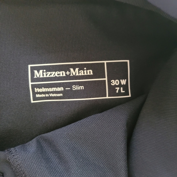 Mizzen‎ + Main Mens Helmsen Slim Black 7 Inseam Shorts Size 32 - Picture 4 of 10